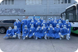 遠紡工業（上海）與上海市同心戰疫