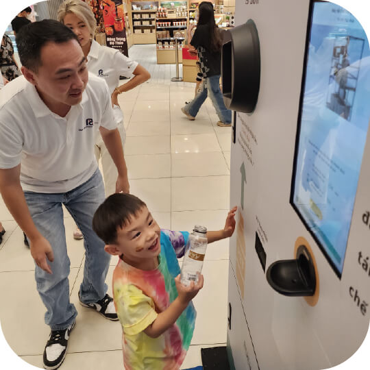 Recycling Waste – Protecting the Future Festival at AEON Mall, Vietnam