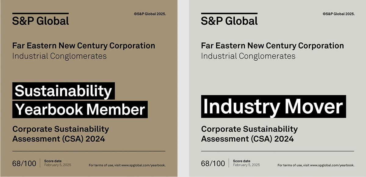 The First and Only Industrial Conglomerate in Taiwan Chosen as DJSI Component Stock
