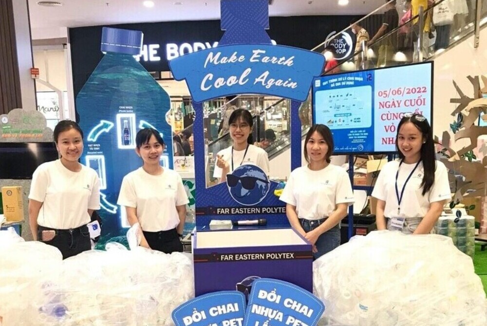 遠東紡纖（越南）受邀參與AEON The World Environmental Day Event